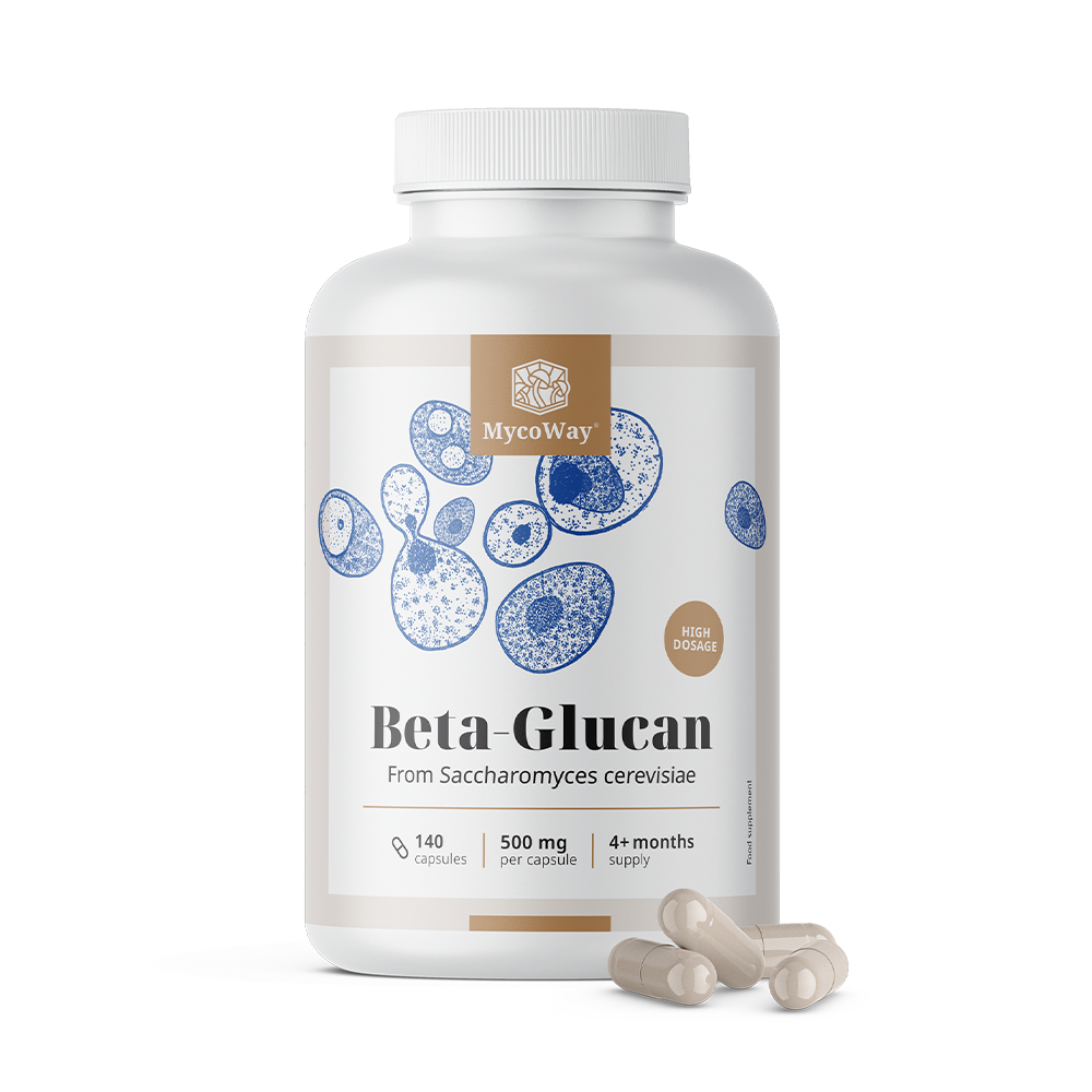 Bêta-glucane 500 mg.