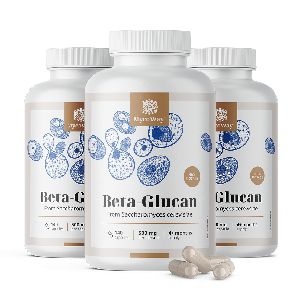 Bêta-glucane 500 mg.